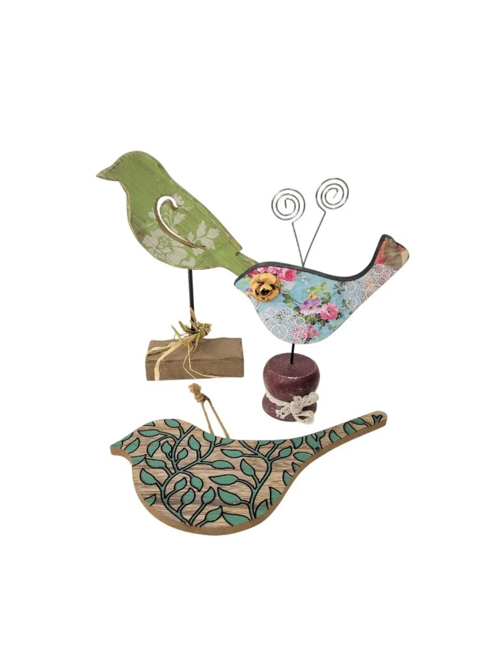 Wooden Bird Home Decor Collection - Picture 1 of 3